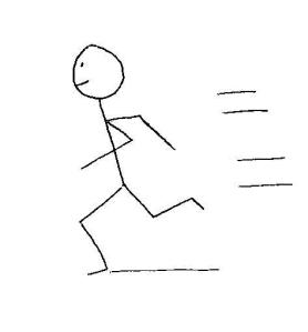 stickman running